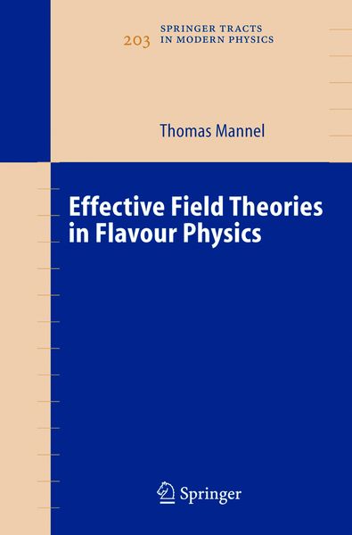 Produktbild: Effective Field Theories in Flavour Physics