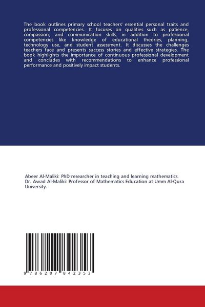Produktbild: Personal Traits and Professional Competencies of Primary Grade Teacher
