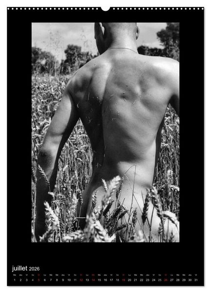 Produktbild: Au Masculin (Calendrier mural 2026 DIN A2 horizontal) calendrier de bureau