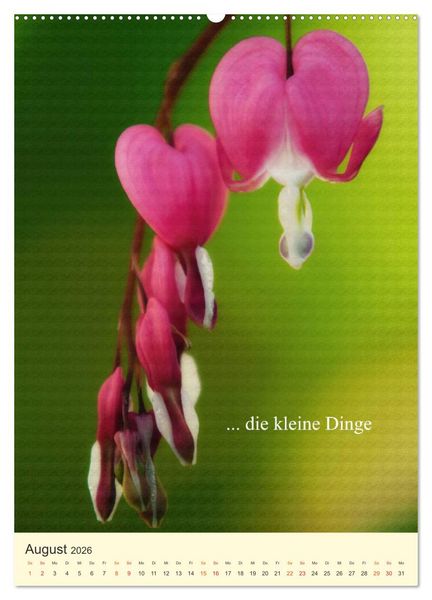 Produktbild: flowers (hochwertiger Premium Wandkalender 2026 DIN A2 hoch), Kunstdruck in Hochglanz