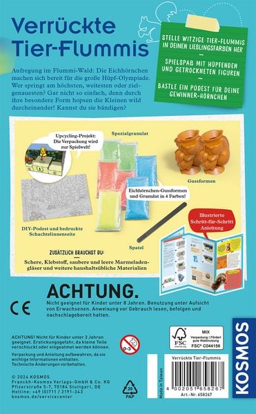 Produktbild: Verr&uuml;ckte Tier-Flummis