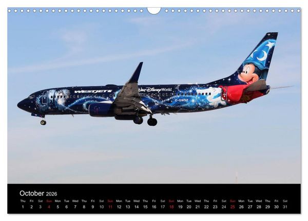 Produktbild: Airliners of the World (Wall Calendar 2026 DIN A3 landscape), CALVENDO 12 Month Wall Calendar