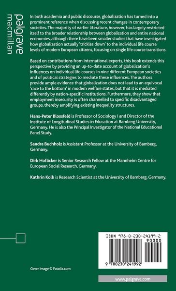 Produktbild: Globalized Labour Markets and Social Inequality in Europe