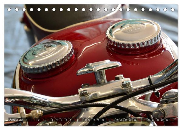 Produktbild: Puch 250 SGS Motorrad - Oldie aus &Ouml;sterreich (Tischkalender 2026 DIN A5 quer), CALVENDO Monatskalender