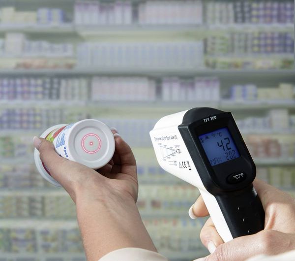 Produktbild: Ebro TFI 260 Infrarot-Thermometer Optik 12:1 -60 - +550&deg;C