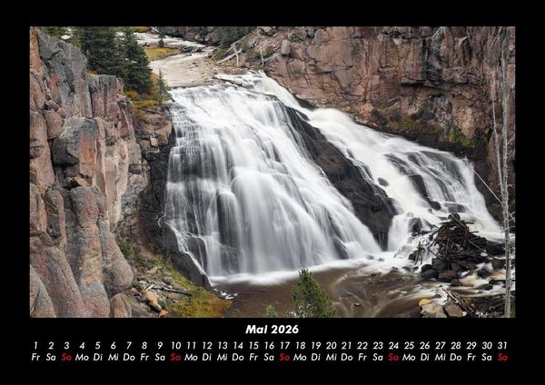Produktbild: Wasserf&auml;lle 2026 Fotokalender DIN A3