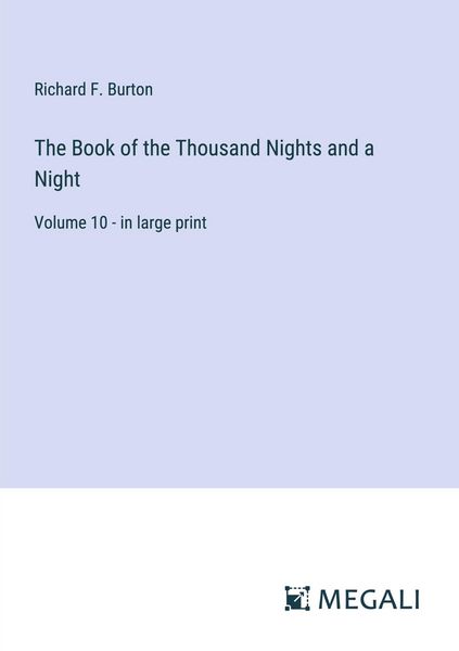 Produktbild: The Book of the Thousand Nights and a Night