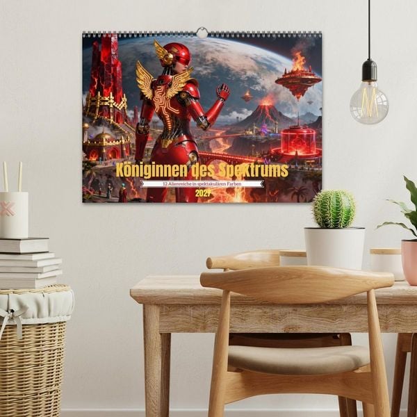 Produktbild: K&ouml;niginnen des Spektrums (Wandkalender 2027 DIN A3 quer), CALVENDO Monatskalender