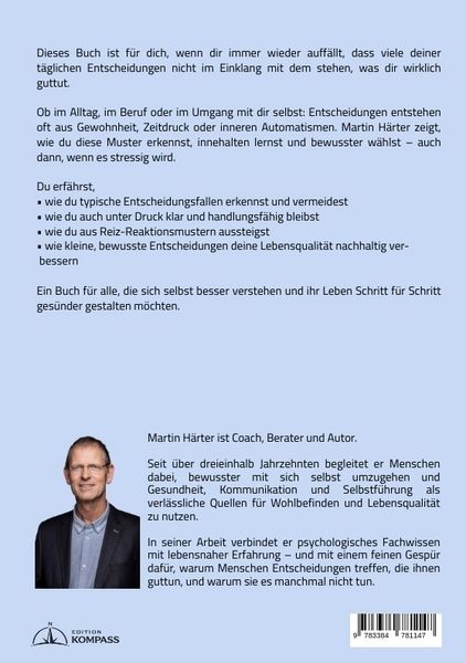 Produktbild: Die Kunst, sich jeden Tag gesund zu entscheiden