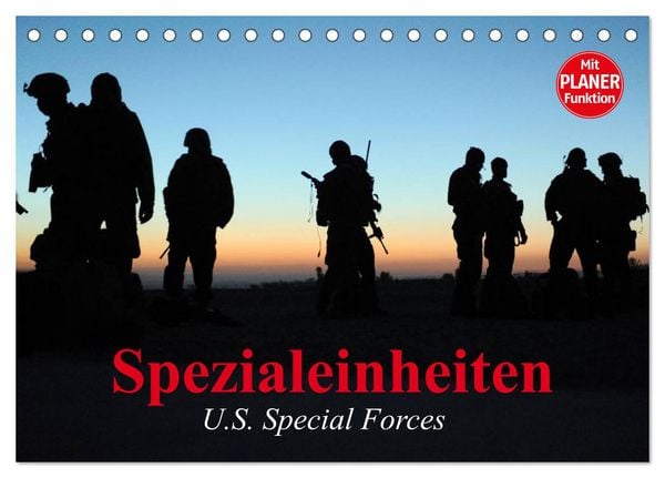 Produktbild: Spezialeinheiten &bull; U.S. Special Forces (Tischkalender 2026 DIN A5 quer), CALVENDO Monatskalender