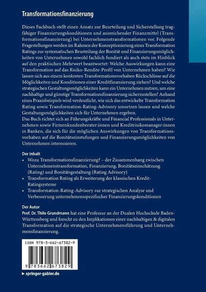 Produktbild: Transformationsfinanzierung