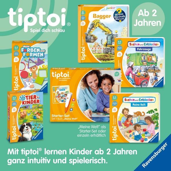 Produktbild: tiptoi&reg; Wieso? Weshalb? Warum? junior - Bagger