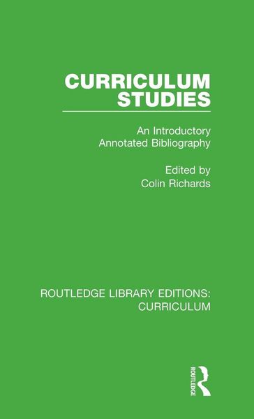 Produktbild: Curriculum Studies