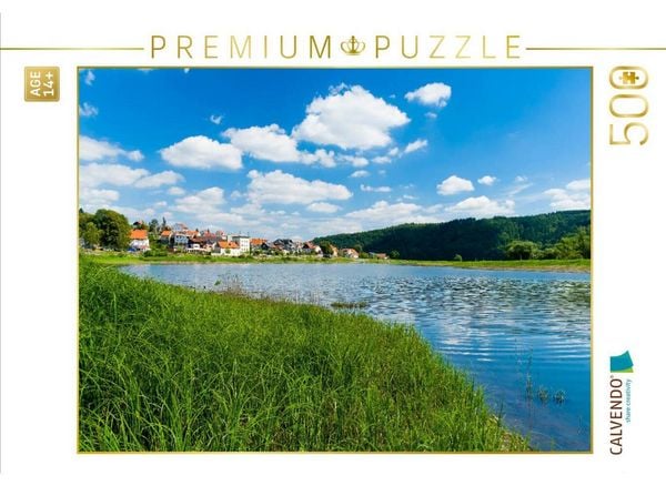 CALVENDO Puzzle Ein Motiv aus dem Kalender Rund um den Edersee | 500 Teile Lege-Größe 48 × 36 cm Foto-Puzzle für Erwachsene