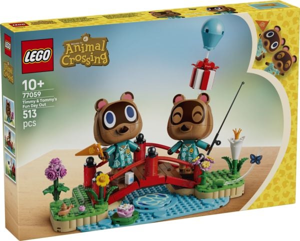 LEGO Animal Crossing Ausflug mit Nepp und Schlepp Bauspielzeug 77059