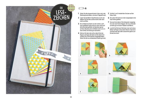 Produktbild: 1 Blatt Papier &ndash; 33 Faltideen