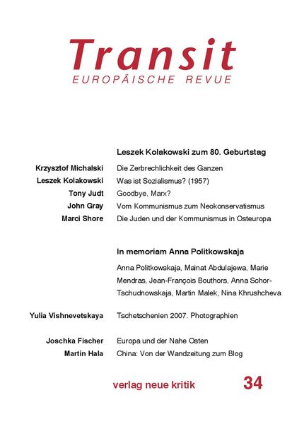 Produktbild: Transit 34. Europ&auml;ische Revue