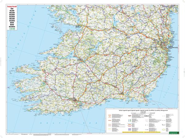 Produktbild: freytag & berndt Stra&szlig;enkarte Irland 1:350.000