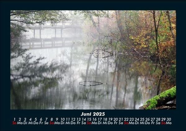 Produktbild: Die Seen der Erde 2025 Fotokalender DIN A5