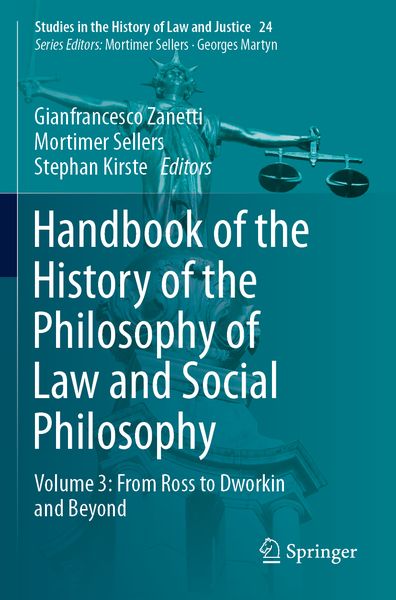 Produktbild: Handbook of the History of the Philosophy of Law and Social Philosophy