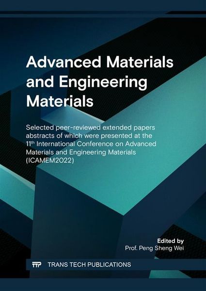 Produktbild: Advanced Materials and Engineering Materials (11th ICAMEM)