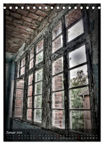 Produktbild: Lost Places II, Vergessene Orte (Tischkalender 2026 DIN A5 hoch), CALVENDO Monatskalender