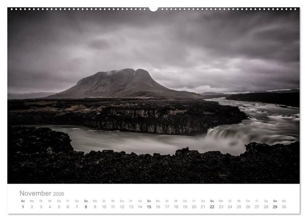 Produktbild: Island - Iceland Impressionen (Wandkalender 2026 DIN A2 quer), CALVENDO Monatskalender
