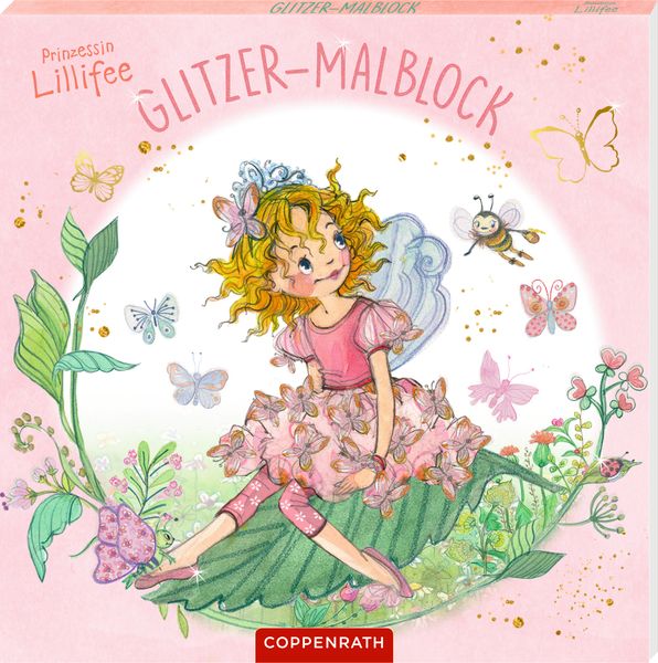 Produktbild: Glitzer-Malblock (Prinzessin Lillifee)