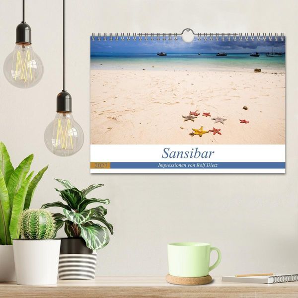 Produktbild: Sansibar - Impressionen von Rolf Dietz (Wandkalender 2027 DIN A4 quer), CALVENDO Monatskalender