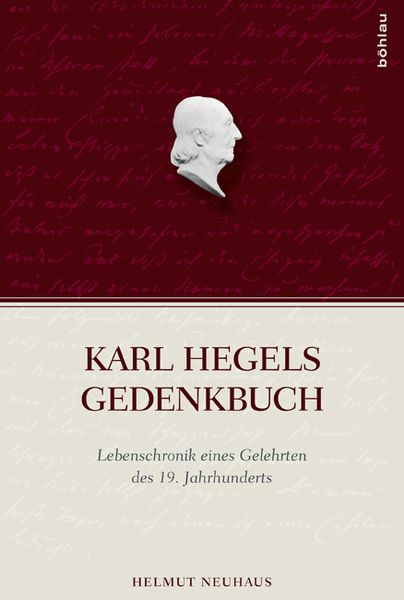 Produktbild: Karl Hegels Gedenkbuch