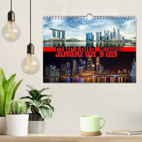 Produktbild: Singapur, Metropole in Asien (Wandkalender 2026 DIN A4 quer), CALVENDO Monatskalender