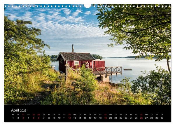 Produktbild: Sch&auml;rengarten an der schwedischen Ostk&uuml;ste (Wandkalender 2026 DIN A3 quer), CALVENDO Monatskalender