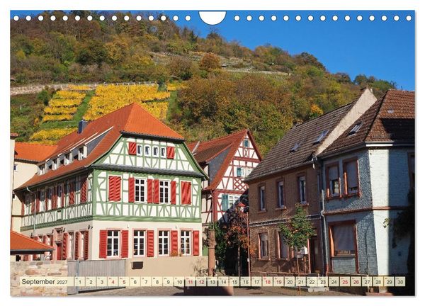 Produktbild: Heppenheim im Laufe der Jahreszeiten (Wandkalender 2027 DIN A4 quer), CALVENDO Monatskalender
