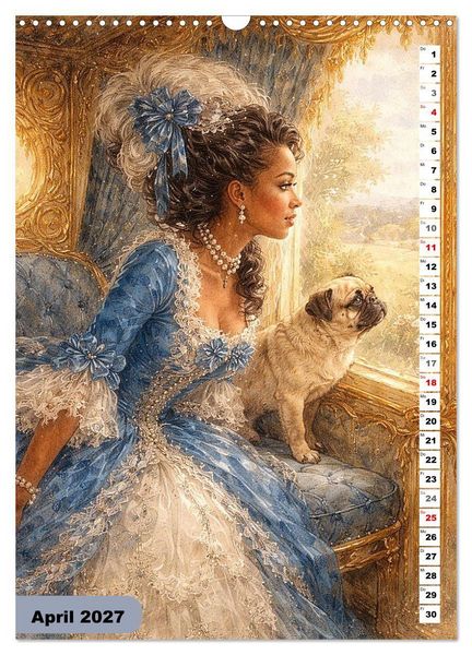 Produktbild: Glanz des Rokoko (Wandkalender 2027 DIN A3 hoch), CALVENDO Monatskalender