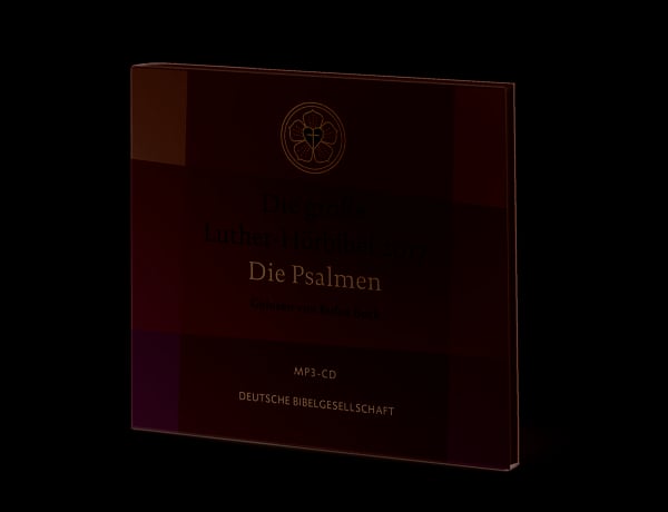 Produktbild: Die gro&szlig;e Luther-H&ouml;rbibel 2017. Die Psalmen - gelesen von Rufus Beck