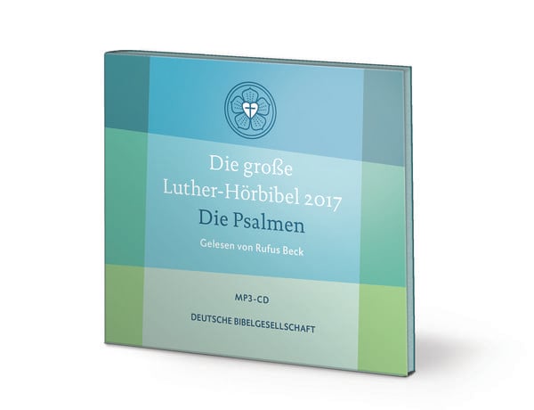 Die große Luther-Hörbibel 2017. Die Psalmen - gelesen von Rufus Beck - , CD, 9783438022295