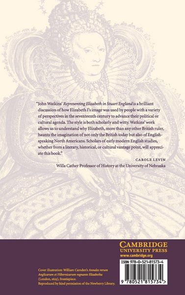 Produktbild: Representing Elizabeth in Stuart England
