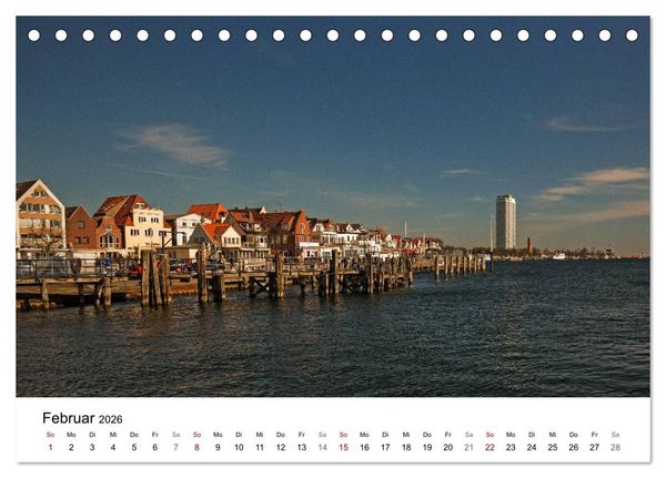 Produktbild: Ostseeheilbad Travem&uuml;nde - L&uuml;becks sch&ouml;nste Tochter (Tischkalender 2026 DIN A5 quer), CALVENDO Monatskalender