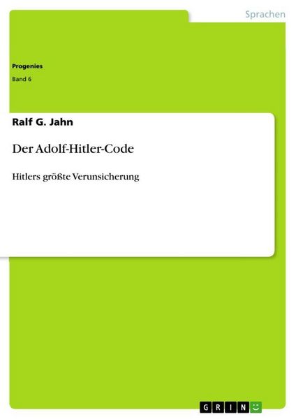 Produktbild: Der Adolf-Hitler-Code