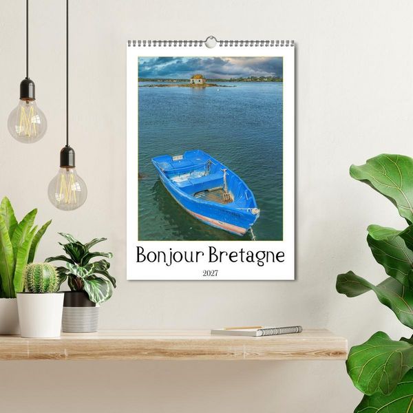 Produktbild: Bonjour Bretagne (Wandkalender 2027 DIN A3 hoch), CALVENDO Monatskalender