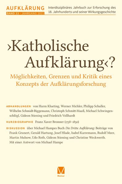 Produktbild: >Katholische Aufkl&auml;rung<? - M&ouml;glichkeiten, Grenzen und Kritik eines Konzepts der Aufkl&auml;rungsforschung