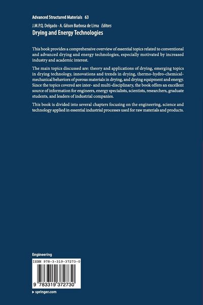 Produktbild: Drying and Energy Technologies