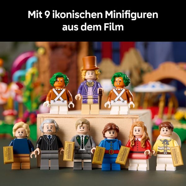 Produktbild: LEGO Ideas 21360 Willy Wonka und die Schokoladenfabrik, Modellbau