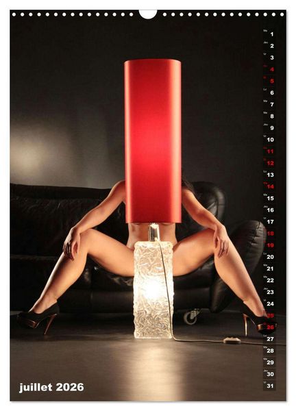 Produktbild: Le feu rouge (Calendrier mural 2026 DIN A3 horizontal), CALVENDO calendrier mensuel
