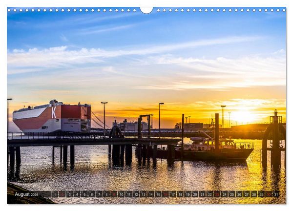Produktbild: EMDEN Atemberaubende Momente am Wasser (Wandkalender 2026 DIN A3 quer), CALVENDO Monatskalender