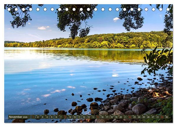 Produktbild: Holsteinische Schweiz - F&uuml;nf-Seen-Landschaft (Tischkalender 2026 DIN A5 quer), CALVENDO Monatskalender