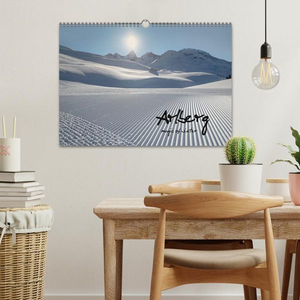 Produktbild: Arlberg - magic of winter (Wandkalender 2026 DIN A3 quer), CALVENDO Monatskalender