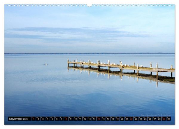 Produktbild: Steinhuder Meer, Momentaufnahmen von Christine Bienert (hochwertiger Premium Wandkalender 2026 DIN A2 quer), Kunstdruck in Hochglanz