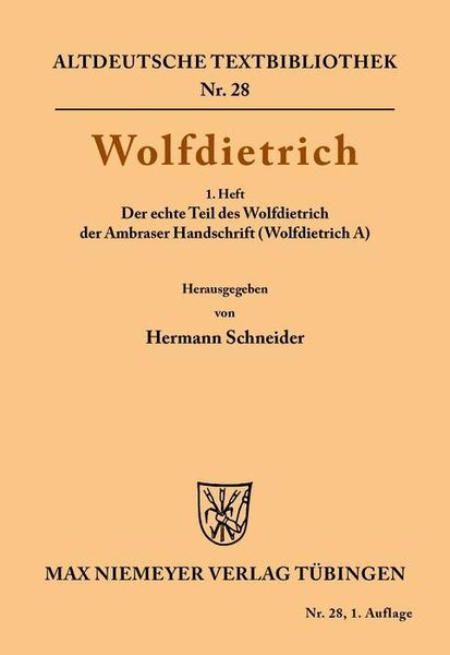 Produktbild: Wolfdietrich
