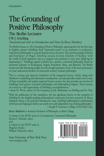 Produktbild: The Grounding of Positive Philosophy